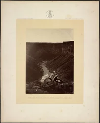 Grand Cañon del fiume Colorado, foce del Kanab Wash, sguardo verso ovest