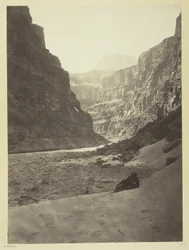 Grand Cañon del fiume Colorado, foce del Kanab Wash, sguardo verso ovest