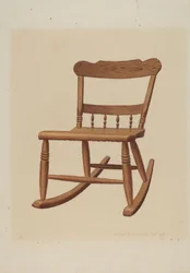 Sedia a dondolo per bambini, c. 1939