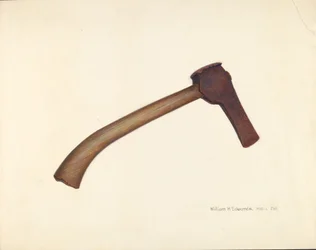 Ascia da palo, 1935-1942