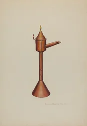 Lampada a olio di balena