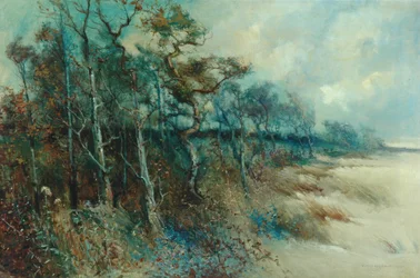 Alberi in un paesaggio sabbioso, Heysham, 1915
