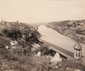 Lehigh Valley da Piccadilly Hill, per la Lehigh Valley Railroad