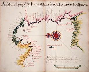 Descrizione della Costa del Mare dal Punto di Burica a C St. Francis