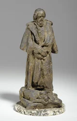 Maquette per Alfred, Lord Tennyson seduto al Trinity College, Cambridge, c.1909