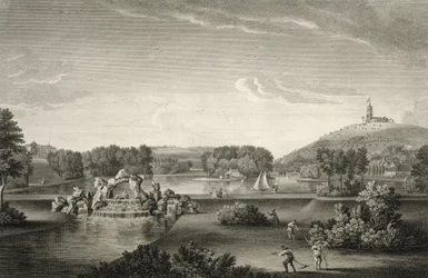 West Wycombe Park, inciso da William Woollett