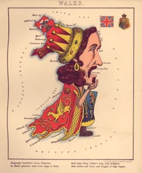 Divertimento geografico - con descrizioni umoristiche di vari paesi, con un