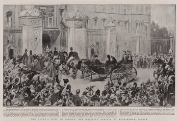 La visita della Regina a Londra, l