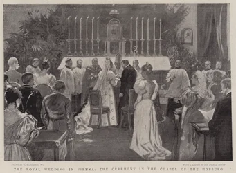 Il Matrimonio Reale a Vienna, la Cerimonia nella Cappella dell