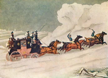 La posta di Devonport vicino ad Amesbury, 1907