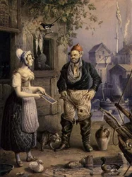 Un Pescatore e una Fanciulla, c.1830