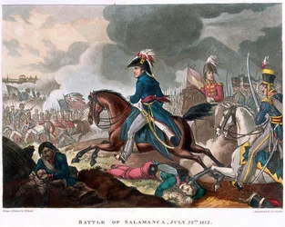 Il Duca di Wellington (1769-1852) alla Battaglia di Salamanca, 22 luglio 1812, 1818