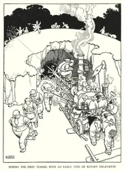 Illustrazione per Railway Ribaldry di W Heath Robinson
