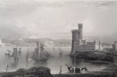 Castello di Black Rock, vicino a Cork, Irlanda, 1830s