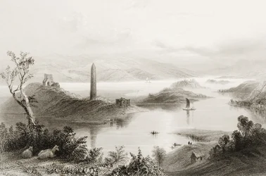 Isola di Devenish, Contea di Fermanagh, Irlanda, da 