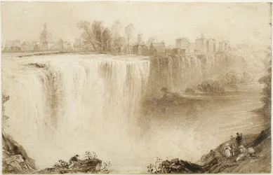 Cascate del Genesee, Rochester, New York: Studio per un