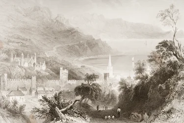 Glenarm, Contea di Antrim, Irlanda del Nord, da 