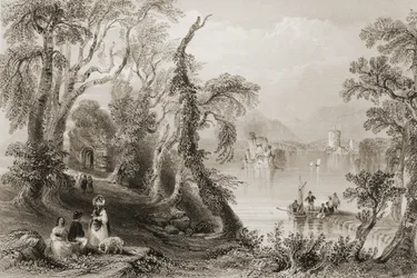 Innisfallen, Lago di Killarney, Contea di Killarney, da 