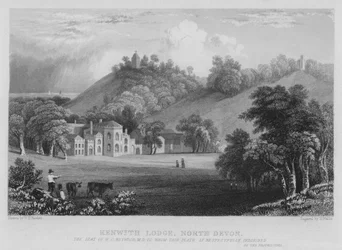 Kenwith Lodge, North Devon (incisione)