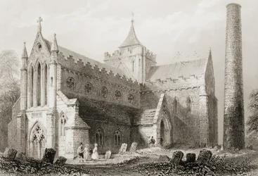 Cattedrale di San Canizio, Kilkenny, Contea di Kilkenny, Irlanda, da 