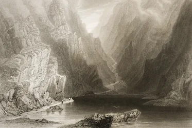 Il passo di Dunloe, contea di Killarney, Irlanda, da 