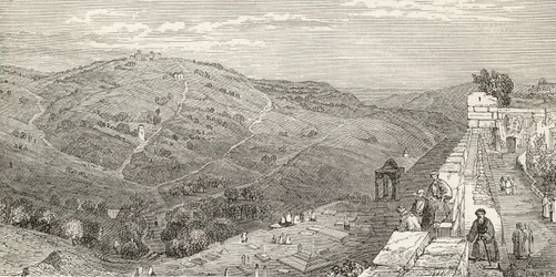 Il Monte degli Ulivi, Gerusalemme, da 