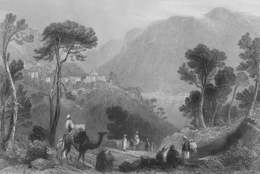Villaggio di Brumhanna, nel Monte Libano