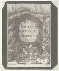 Copia della Pagina del Titolo per "Inclytae Regiae Societati Londinensi"