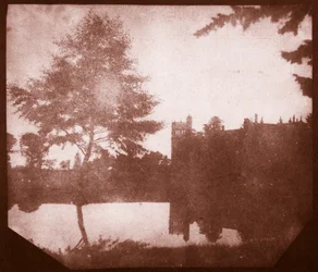 Lacock Abbey nel riflesso, ca. 1840