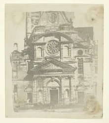 St. Etienne du Mont, Facciata