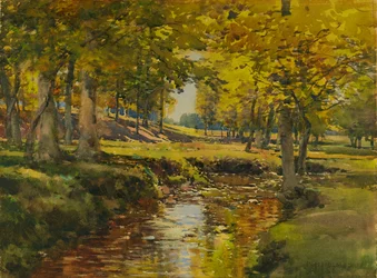 Autunno al margine del prato