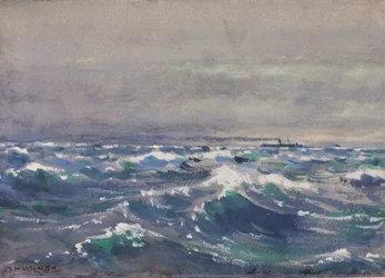 Sul piroscafo Bremen, al largo della Nuova Scozia, 1880