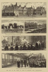 La Visita del Principe di Galles a Bradgate Park, Leicestershire