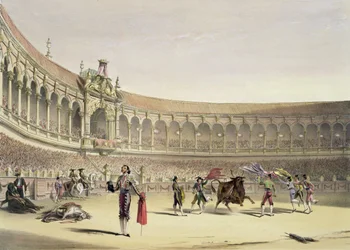 La Plaza di Siviglia, 1865