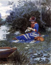 Un pomeriggio tranquillo, 1880