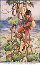 Poi scese silenziosamente, Jack e il fagiolo magico, 1925