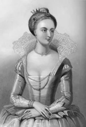 Anna di Danimarca 1665-1714, regina consorte di Re Giacomo I, 1851