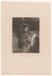Ritratto di Charles William Vane vestito come Charles William Stewart (Il Marchese di Londonderry, titolo sull