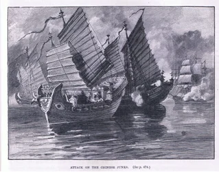 Attacco ai giunchetti cinesi AD 1841
