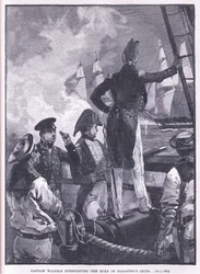 Il capitano Walpole intercetta le navi del duca di Saldanha