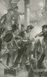 Clive difende la città e il forte di Arcot contro i francesi e i loro alleati