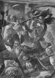 Gradualmente respinsero i Sepoy, 1902