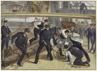 Vita a bordo di una nave da guerra