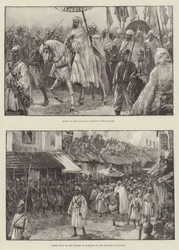 Il sultano del Marocco a Tangeri