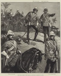 La guerra in Egitto, le Guardie equipaggiate per il servizio in Egitto