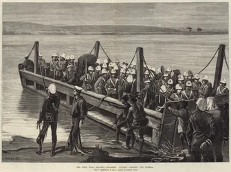 La guerra Zulu, la colonna del colonnello Pearson che attraversa il Tugela