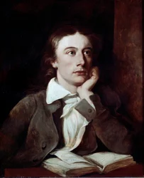 Ritratto del poeta britannico John Keats