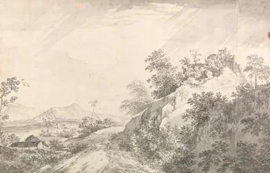 Veduta del passo della gola di Sicri [Sakrigali]
