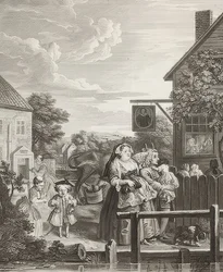 Sera. Da: Le quattro ore del giorno. 1738