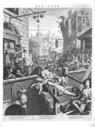Vicolo del gin, 1751